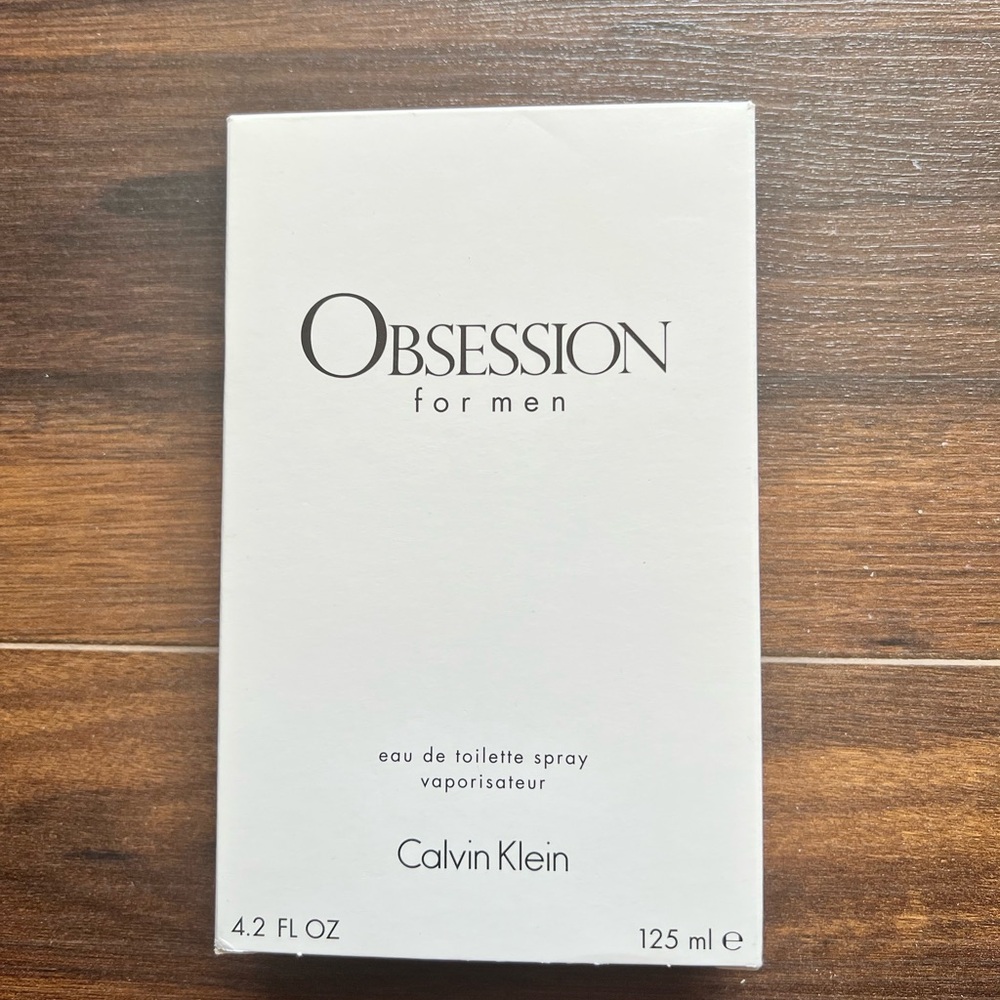 Calvin Klein Obsession for Men Eau de Toilette in White Box